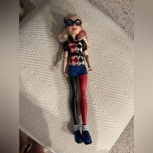 Super Hero Girls Harley Quinn 12" Action Doll with Mask